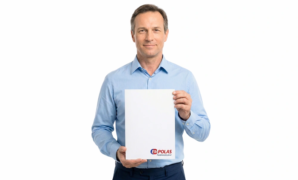 papírová taška velká a malá s logem EMPOLAS